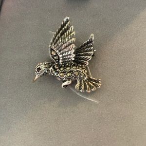 Sterling Silver Bird Pin